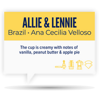 Quietly Coffee - Allie & Lennie, Brazil 340g (12oz)