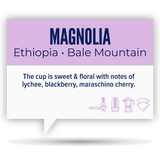 Quietly Coffee - Magnolia, Ethiopia Bale Mtn 340g (12oz)