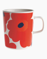 Marimekko - Oiva/Unikko Red mug, 2.5dl