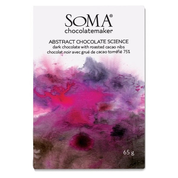 SOMA Dark Chocolate Bar - Abstract Chocolate Science